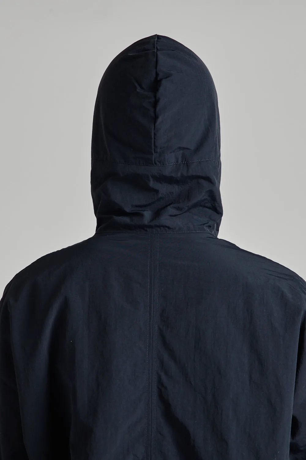 Reversible Hooded Jacket - Black