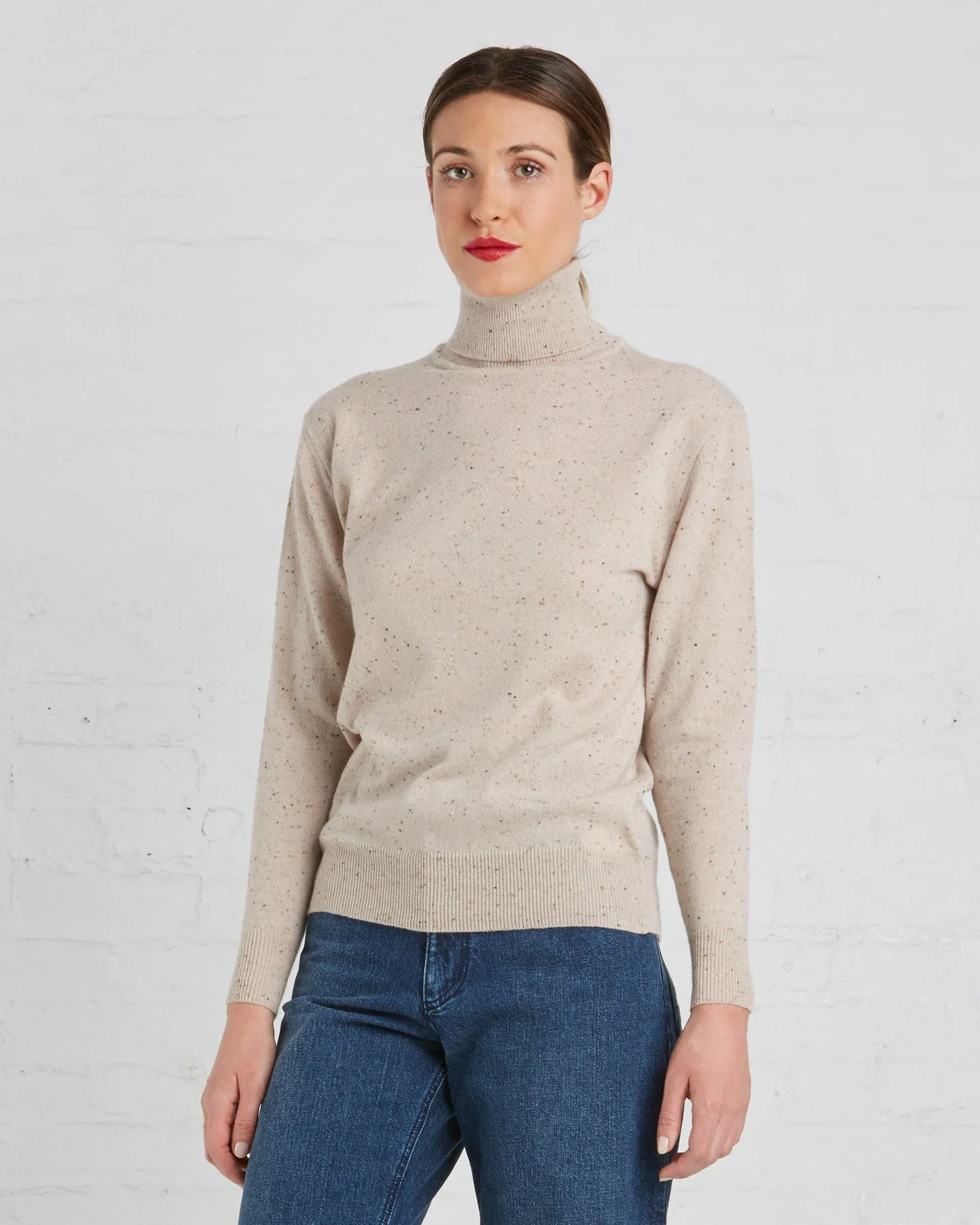 Ryan Roche Cashmere Turtleneck Sweater | Bambi