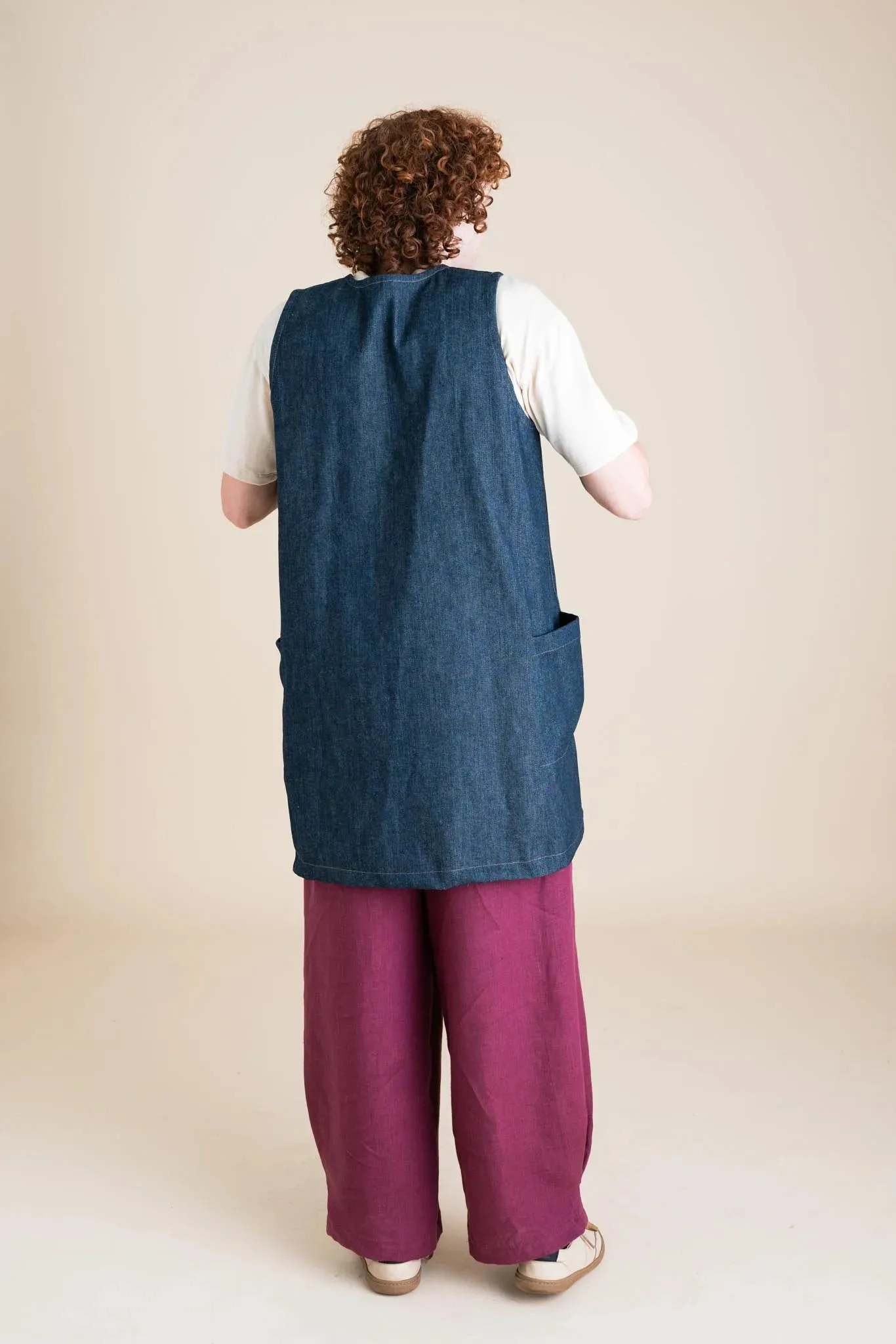 Snap Smock - Cone Denim