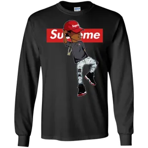 Supreme Marquese Scott T-shirt Men Long Sleeve Shirt