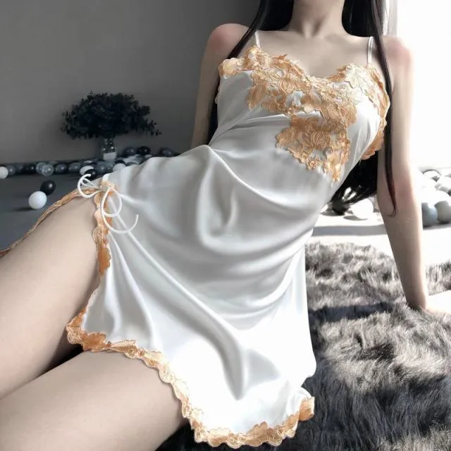 VenusFox Wooa Sexy Lingerie Hot Woman Porno Costumes Erotic Babydolls Underwear Lace Dress Female Erotic Sleepwear  Slutty Clothes