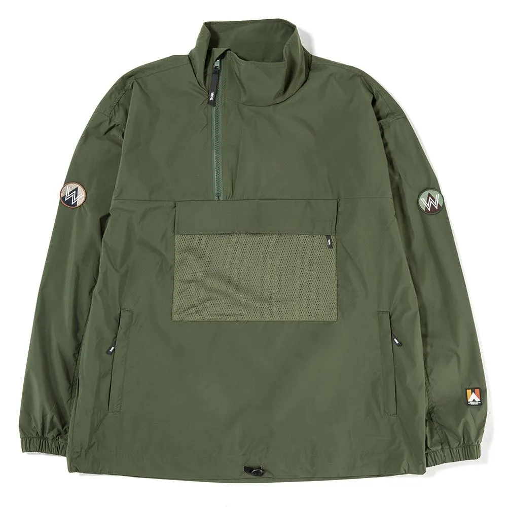 Wood Wood Lenny Track Jacket / Dark Green