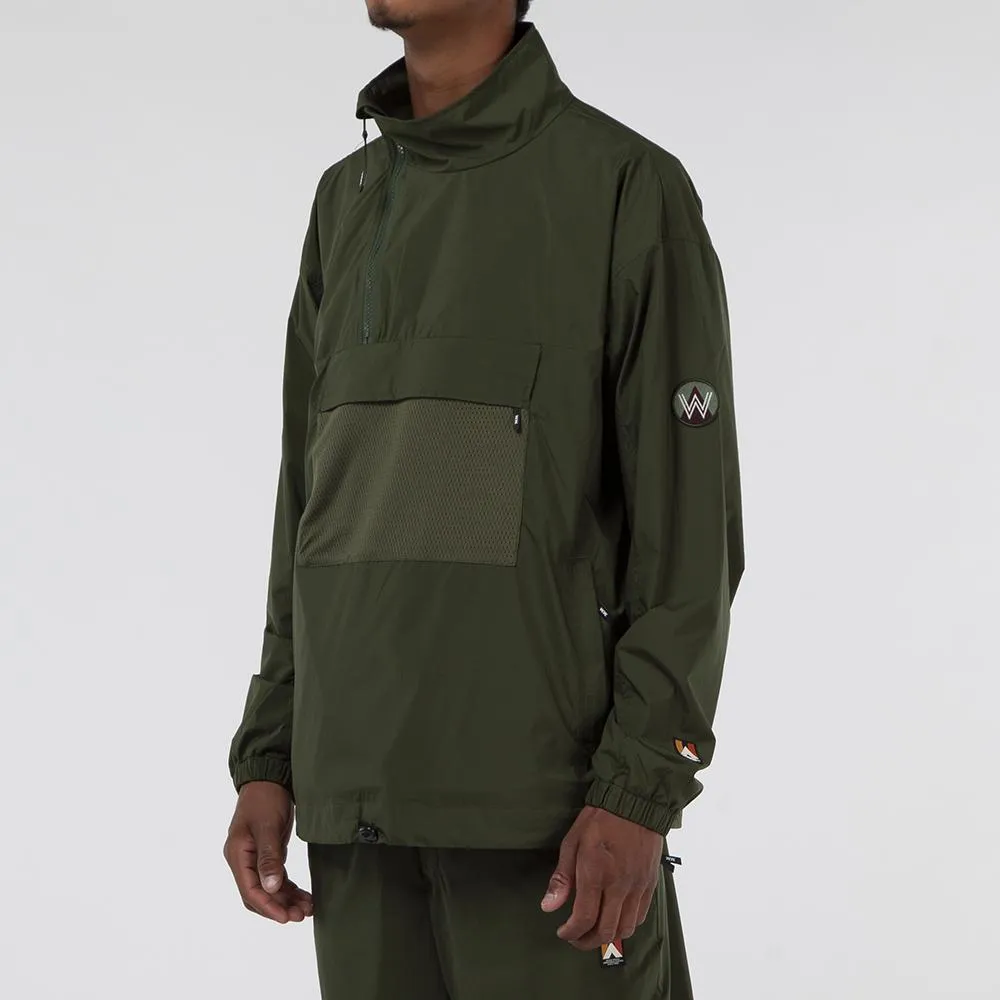 Wood Wood Lenny Track Jacket / Dark Green