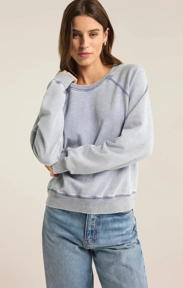 ZSupply Saldana Knit Denim Top